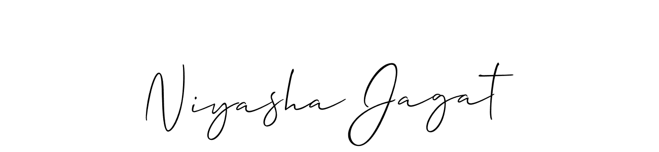 Once you've used our free online signature maker to create your best signature Allison_Script style, it's time to enjoy all of the benefits that Niyasha Jagat name signing documents. Niyasha Jagat signature style 2 images and pictures png