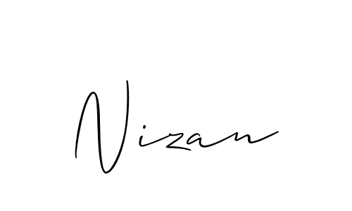 Once you've used our free online signature maker to create your best signature Allison_Script style, it's time to enjoy all of the benefits that Nizan name signing documents. Nizan signature style 2 images and pictures png