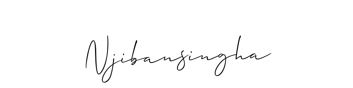 Best and Professional Signature Style for Njibansingha. Allison_Script Best Signature Style Collection. Njibansingha signature style 2 images and pictures png