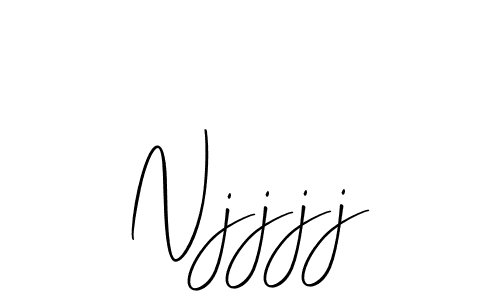 You should practise on your own different ways (Allison_Script) to write your name (Njjjj) in signature. don't let someone else do it for you. Njjjj signature style 2 images and pictures png