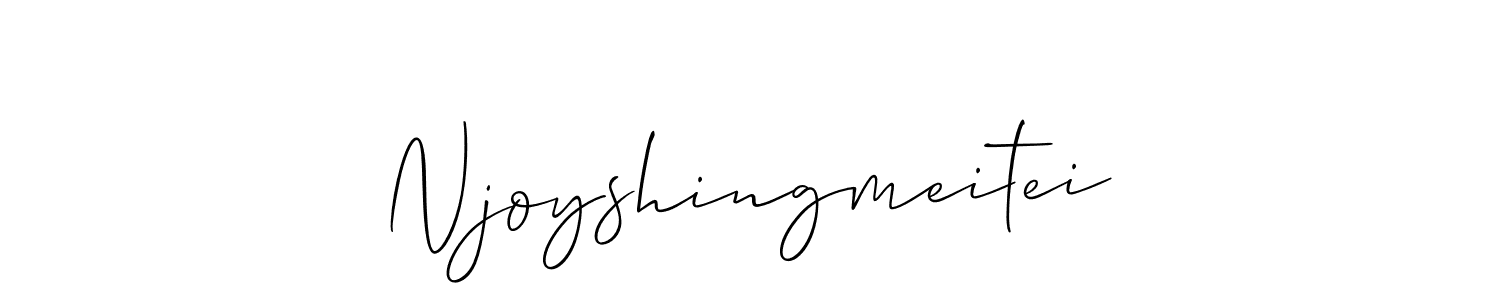 if you are searching for the best signature style for your name Njoyshingmeitei. so please give up your signature search. here we have designed multiple signature styles  using Allison_Script. Njoyshingmeitei signature style 2 images and pictures png