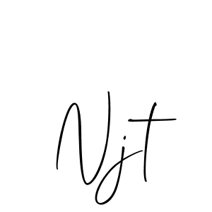 Once you've used our free online signature maker to create your best signature Allison_Script style, it's time to enjoy all of the benefits that Njt name signing documents. Njt signature style 2 images and pictures png