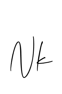 You can use this online signature creator to create a handwritten signature for the name Nk. This is the best online autograph maker. Nk signature style 2 images and pictures png