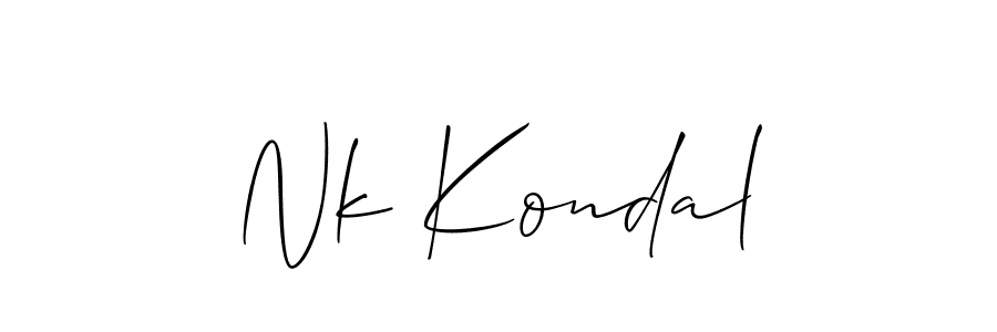 Check out images of Autograph of Nk Kondal name. Actor Nk Kondal Signature Style. Allison_Script is a professional sign style online. Nk Kondal signature style 2 images and pictures png