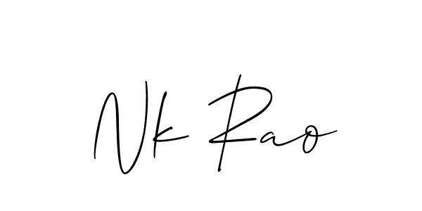 You can use this online signature creator to create a handwritten signature for the name Nk Rao. This is the best online autograph maker. Nk Rao signature style 2 images and pictures png