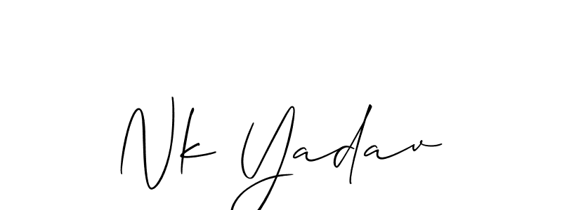 Once you've used our free online signature maker to create your best signature Allison_Script style, it's time to enjoy all of the benefits that Nk Yadav name signing documents. Nk Yadav signature style 2 images and pictures png