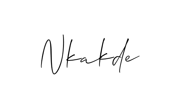 Similarly Allison_Script is the best handwritten signature design. Signature creator online .You can use it as an online autograph creator for name Nkakde. Nkakde signature style 2 images and pictures png