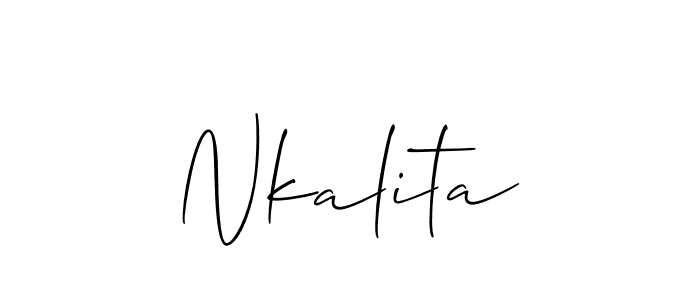 This is the best signature style for the Nkalita name. Also you like these signature font (Allison_Script). Mix name signature. Nkalita signature style 2 images and pictures png