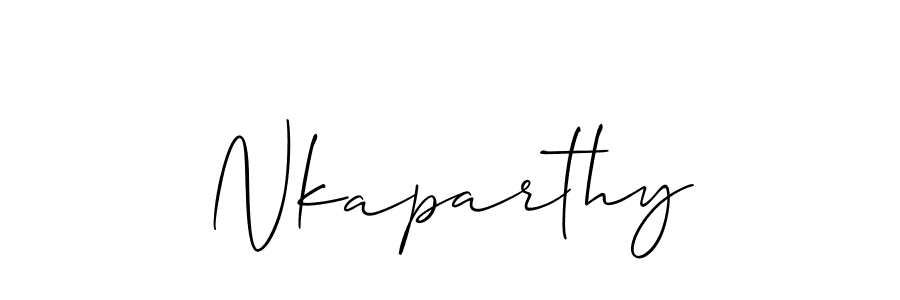 Check out images of Autograph of Nkaparthy name. Actor Nkaparthy Signature Style. Allison_Script is a professional sign style online. Nkaparthy signature style 2 images and pictures png