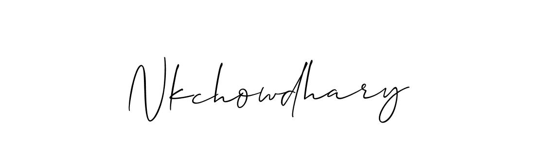 You can use this online signature creator to create a handwritten signature for the name Nkchowdhary. This is the best online autograph maker. Nkchowdhary signature style 2 images and pictures png