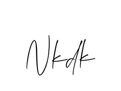 Similarly Allison_Script is the best handwritten signature design. Signature creator online .You can use it as an online autograph creator for name Nkdk. Nkdk signature style 2 images and pictures png