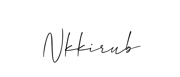 You can use this online signature creator to create a handwritten signature for the name Nkkirub. This is the best online autograph maker. Nkkirub signature style 2 images and pictures png