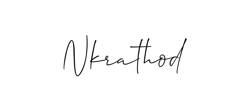 Here are the top 10 professional signature styles for the name Nkrathod. These are the best autograph styles you can use for your name. Nkrathod signature style 2 images and pictures png