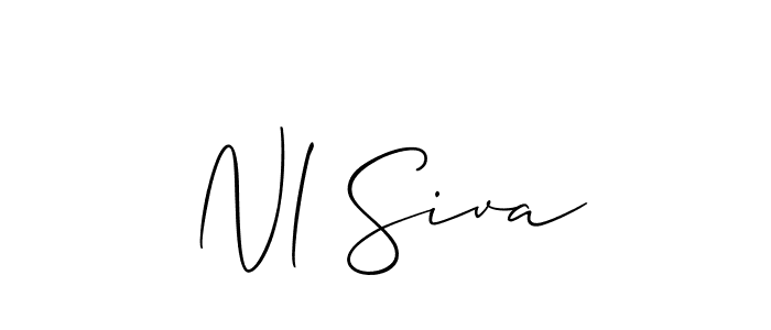 Once you've used our free online signature maker to create your best signature Allison_Script style, it's time to enjoy all of the benefits that Nl Siva name signing documents. Nl Siva signature style 2 images and pictures png