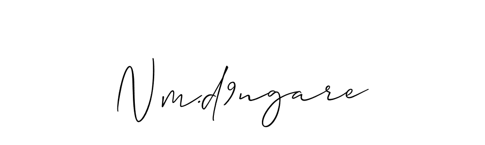 Once you've used our free online signature maker to create your best signature Allison_Script style, it's time to enjoy all of the benefits that Nm.d9ngare name signing documents. Nm.d9ngare signature style 2 images and pictures png