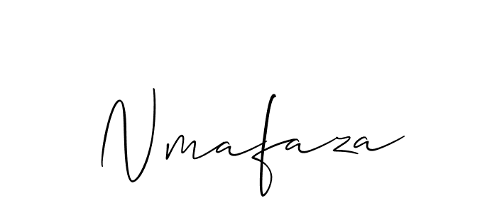 The best way (Allison_Script) to make a short signature is to pick only two or three words in your name. The name Nmafaza include a total of six letters. For converting this name. Nmafaza signature style 2 images and pictures png
