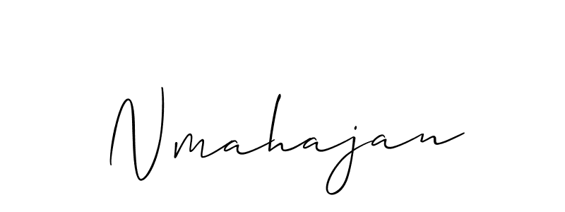 Make a beautiful signature design for name Nmahajan. Use this online signature maker to create a handwritten signature for free. Nmahajan signature style 2 images and pictures png
