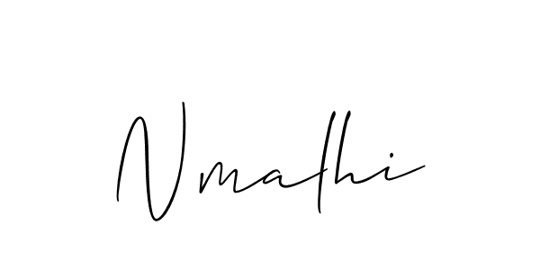 Once you've used our free online signature maker to create your best signature Allison_Script style, it's time to enjoy all of the benefits that Nmalhi name signing documents. Nmalhi signature style 2 images and pictures png