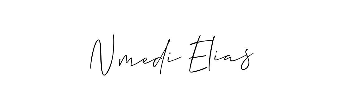 You can use this online signature creator to create a handwritten signature for the name Nmedi Elias. This is the best online autograph maker. Nmedi Elias signature style 2 images and pictures png