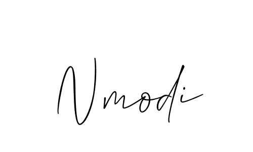 You should practise on your own different ways (Allison_Script) to write your name (Nmodi) in signature. don't let someone else do it for you. Nmodi signature style 2 images and pictures png