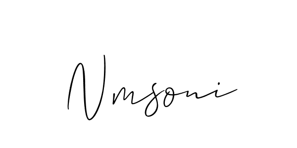 Here are the top 10 professional signature styles for the name Nmsoni. These are the best autograph styles you can use for your name. Nmsoni signature style 2 images and pictures png