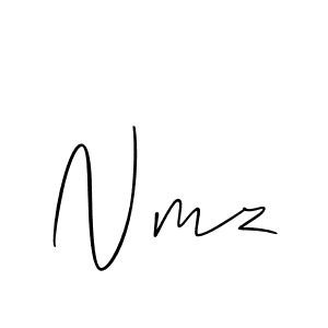 Best and Professional Signature Style for Nmz. Allison_Script Best Signature Style Collection. Nmz signature style 2 images and pictures png