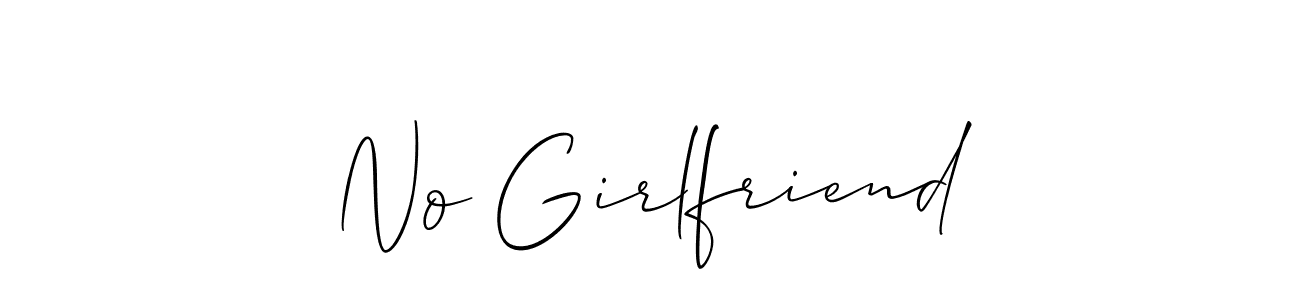 Similarly Allison_Script is the best handwritten signature design. Signature creator online .You can use it as an online autograph creator for name No Girlfriend. No Girlfriend signature style 2 images and pictures png