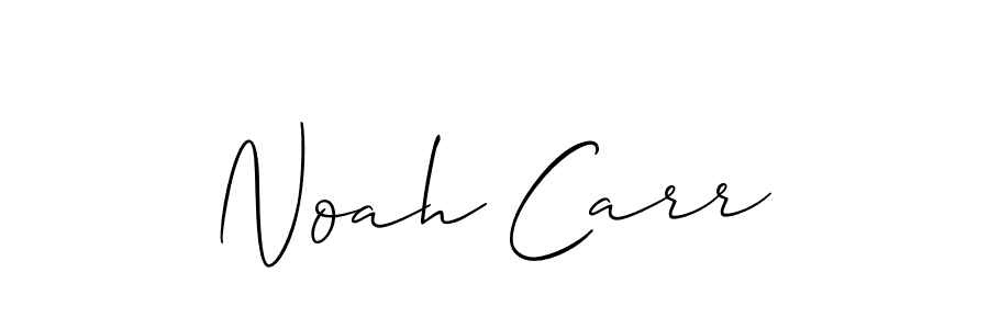 Also we have Noah Carr name is the best signature style. Create professional handwritten signature collection using Allison_Script autograph style. Noah Carr signature style 2 images and pictures png