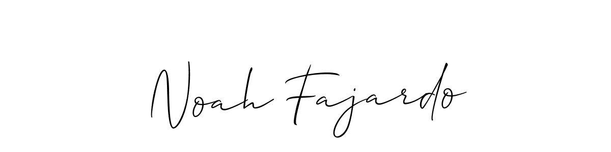 Make a short Noah Fajardo signature style. Manage your documents anywhere anytime using Allison_Script. Create and add eSignatures, submit forms, share and send files easily. Noah Fajardo signature style 2 images and pictures png