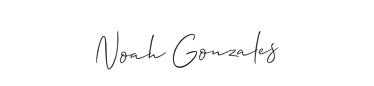 How to Draw Noah Gonzales signature style? Allison_Script is a latest design signature styles for name Noah Gonzales. Noah Gonzales signature style 2 images and pictures png