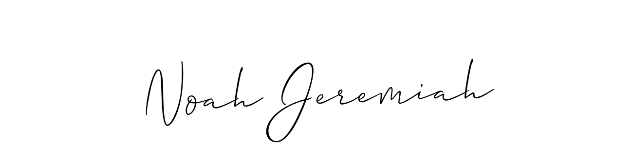 Once you've used our free online signature maker to create your best signature Allison_Script style, it's time to enjoy all of the benefits that Noah Jeremiah name signing documents. Noah Jeremiah signature style 2 images and pictures png