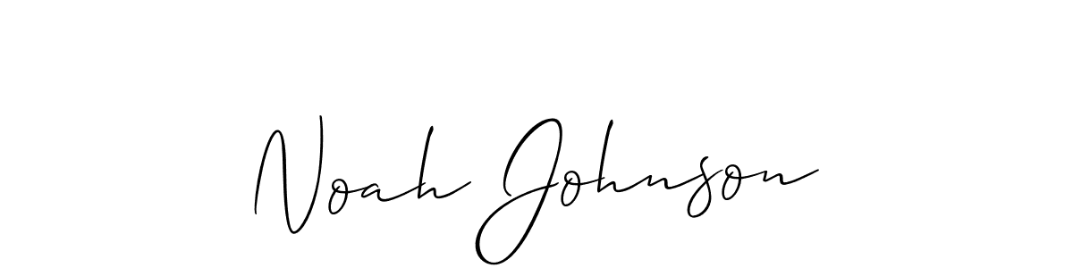 The best way (Allison_Script) to make a short signature is to pick only two or three words in your name. The name Noah Johnson include a total of six letters. For converting this name. Noah Johnson signature style 2 images and pictures png