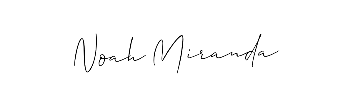 Also You can easily find your signature by using the search form. We will create Noah Miranda name handwritten signature images for you free of cost using Allison_Script sign style. Noah Miranda signature style 2 images and pictures png