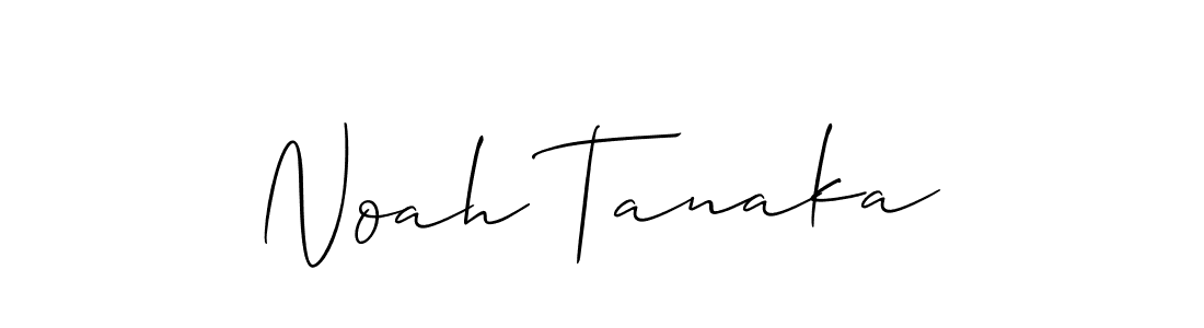 It looks lik you need a new signature style for name Noah Tanaka. Design unique handwritten (Allison_Script) signature with our free signature maker in just a few clicks. Noah Tanaka signature style 2 images and pictures png