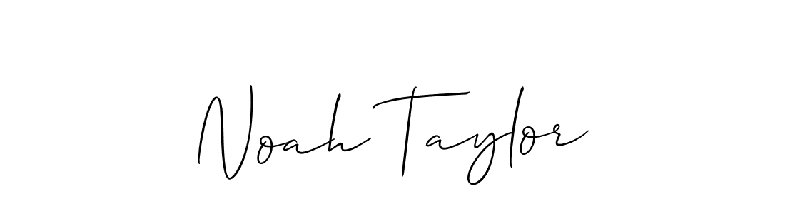 Make a beautiful signature design for name Noah Taylor. With this signature (Allison_Script) style, you can create a handwritten signature for free. Noah Taylor signature style 2 images and pictures png