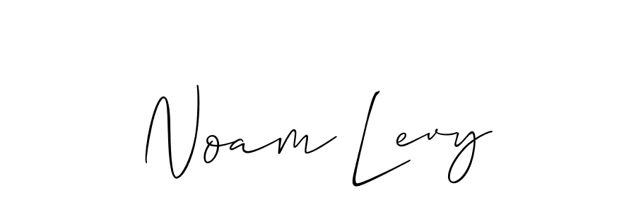 How to make Noam Levy signature? Allison_Script is a professional autograph style. Create handwritten signature for Noam Levy name. Noam Levy signature style 2 images and pictures png