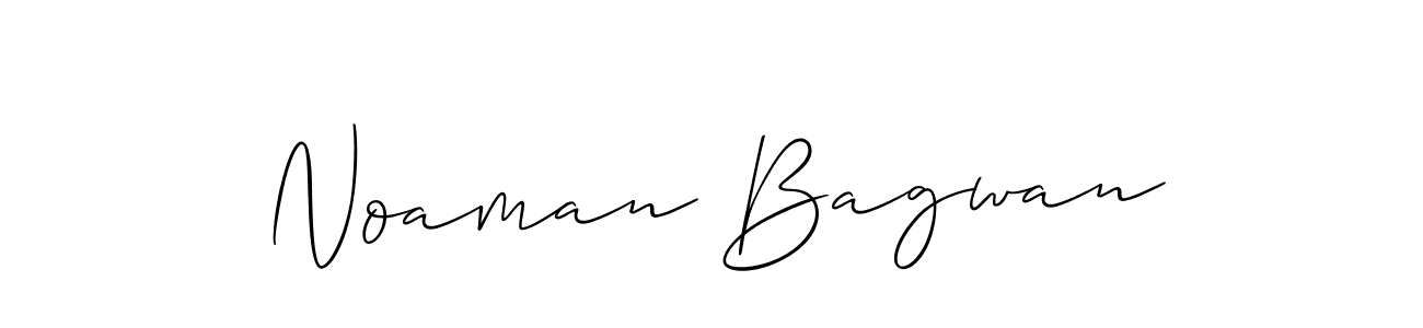 Once you've used our free online signature maker to create your best signature Allison_Script style, it's time to enjoy all of the benefits that Noaman Bagwan name signing documents. Noaman Bagwan signature style 2 images and pictures png
