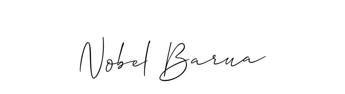 Make a short Nobel Barua signature style. Manage your documents anywhere anytime using Allison_Script. Create and add eSignatures, submit forms, share and send files easily. Nobel Barua signature style 2 images and pictures png