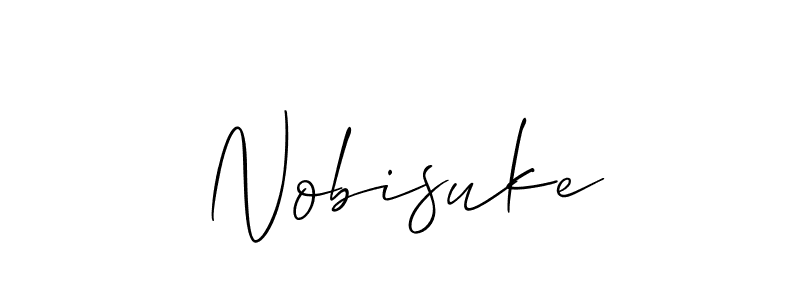 Make a beautiful signature design for name Nobisuke. Use this online signature maker to create a handwritten signature for free. Nobisuke signature style 2 images and pictures png