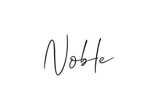 Best and Professional Signature Style for Noble. Allison_Script Best Signature Style Collection. Noble signature style 2 images and pictures png