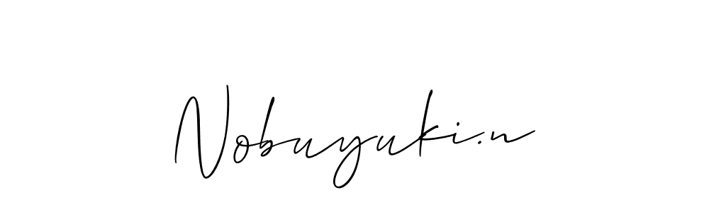 Here are the top 10 professional signature styles for the name Nobuyuki.n. These are the best autograph styles you can use for your name. Nobuyuki.n signature style 2 images and pictures png