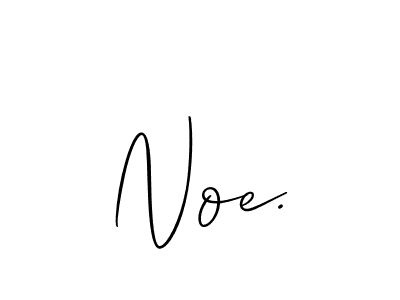 Make a beautiful signature design for name Noe.. Use this online signature maker to create a handwritten signature for free. Noe. signature style 2 images and pictures png