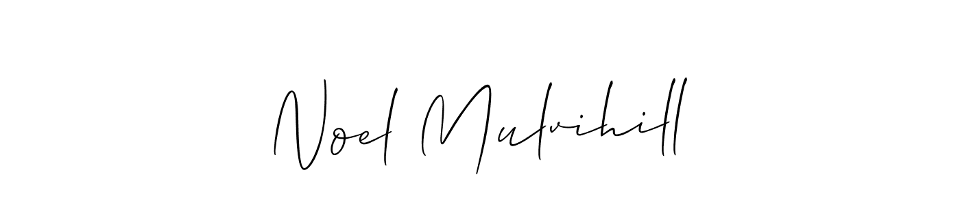 Design your own signature with our free online signature maker. With this signature software, you can create a handwritten (Allison_Script) signature for name Noel Mulvihill. Noel Mulvihill signature style 2 images and pictures png