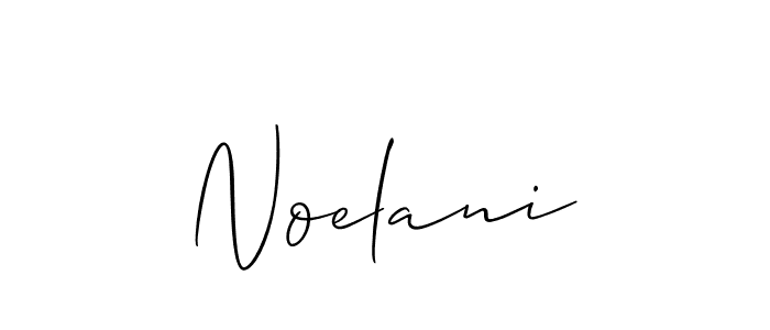 How to make Noelani name signature. Use Allison_Script style for creating short signs online. This is the latest handwritten sign. Noelani signature style 2 images and pictures png