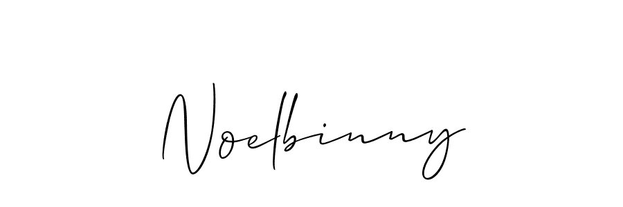 Also we have Noelbinny name is the best signature style. Create professional handwritten signature collection using Allison_Script autograph style. Noelbinny signature style 2 images and pictures png