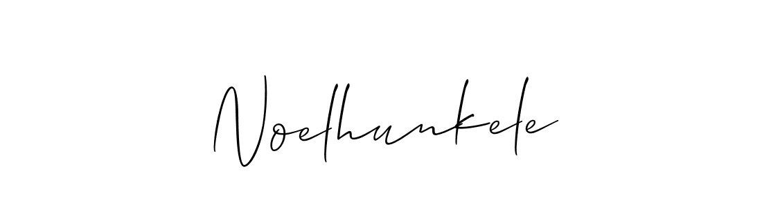 You should practise on your own different ways (Allison_Script) to write your name (Noelhunkele) in signature. don't let someone else do it for you. Noelhunkele signature style 2 images and pictures png