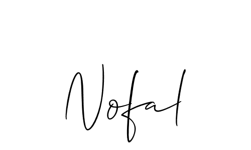 Also You can easily find your signature by using the search form. We will create Nofal name handwritten signature images for you free of cost using Allison_Script sign style. Nofal signature style 2 images and pictures png