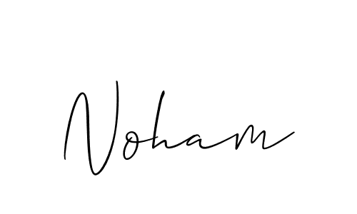 How to Draw Noham signature style? Allison_Script is a latest design signature styles for name Noham. Noham signature style 2 images and pictures png