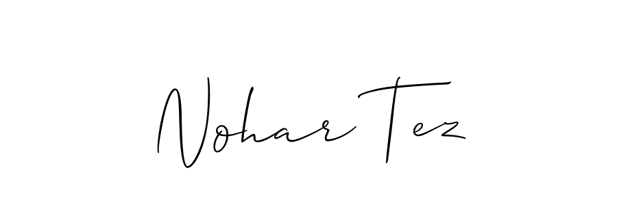 This is the best signature style for the Nohar Tez name. Also you like these signature font (Allison_Script). Mix name signature. Nohar Tez signature style 2 images and pictures png