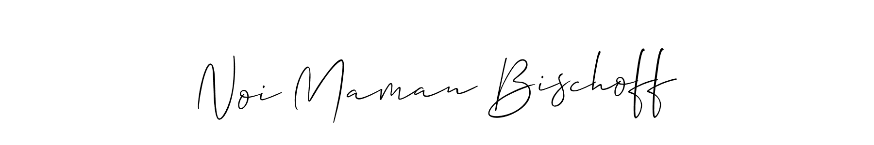 Make a short Noi Maman Bischoff signature style. Manage your documents anywhere anytime using Allison_Script. Create and add eSignatures, submit forms, share and send files easily. Noi Maman Bischoff signature style 2 images and pictures png